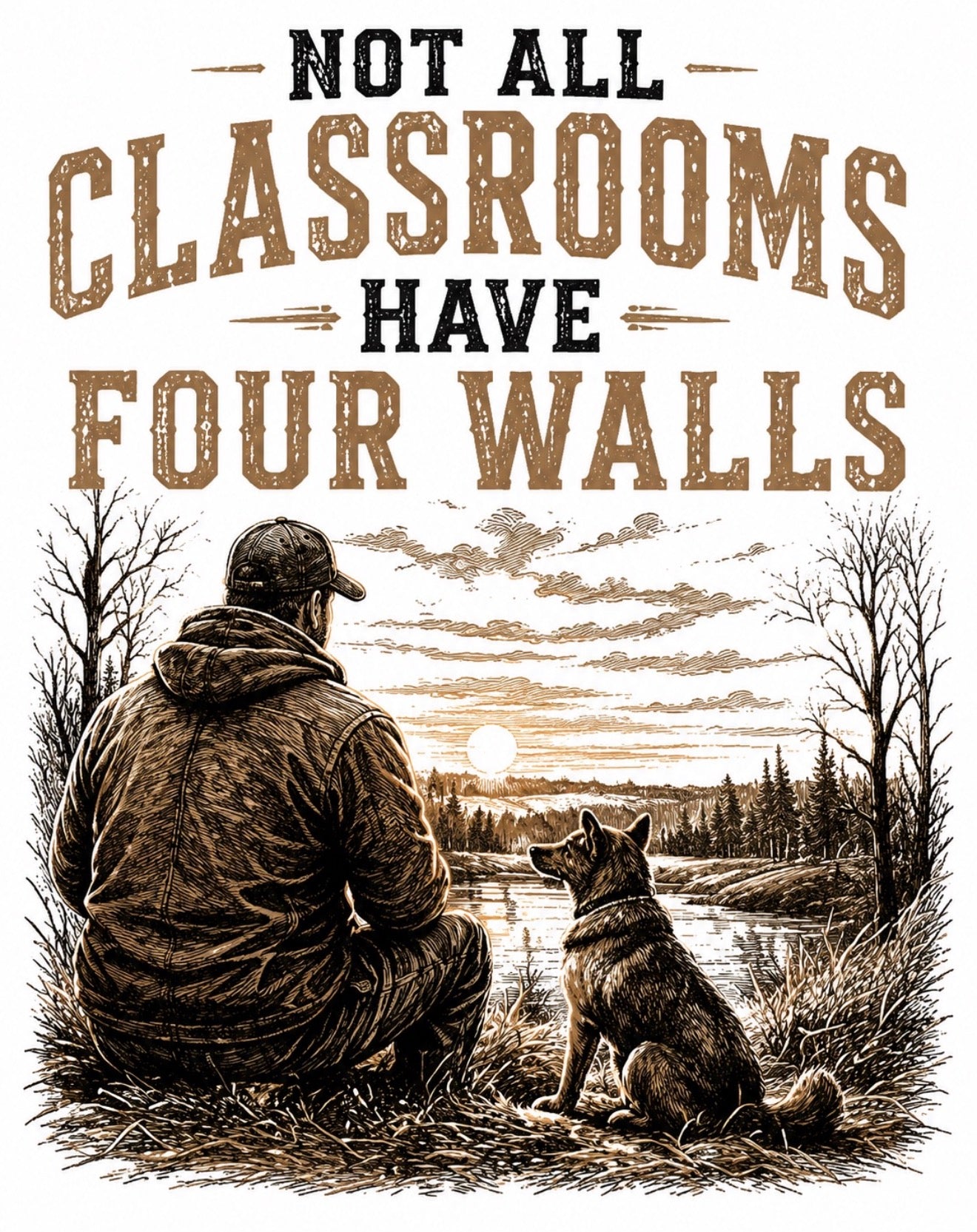 Not all classrooms have four walls T-Shirt