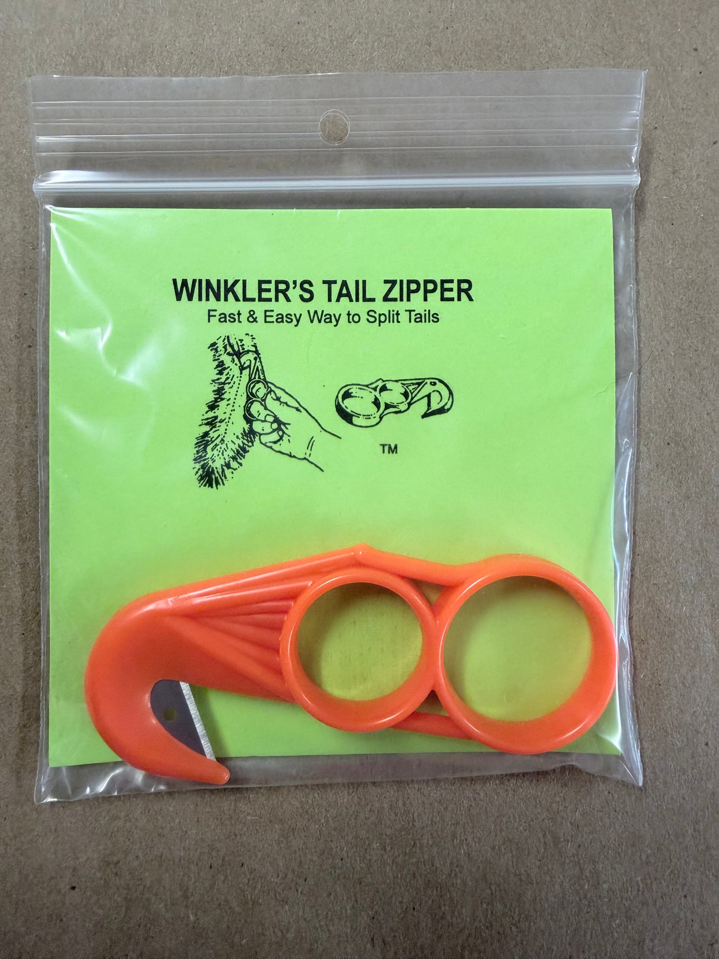 Winkler's Tail "Zipper"