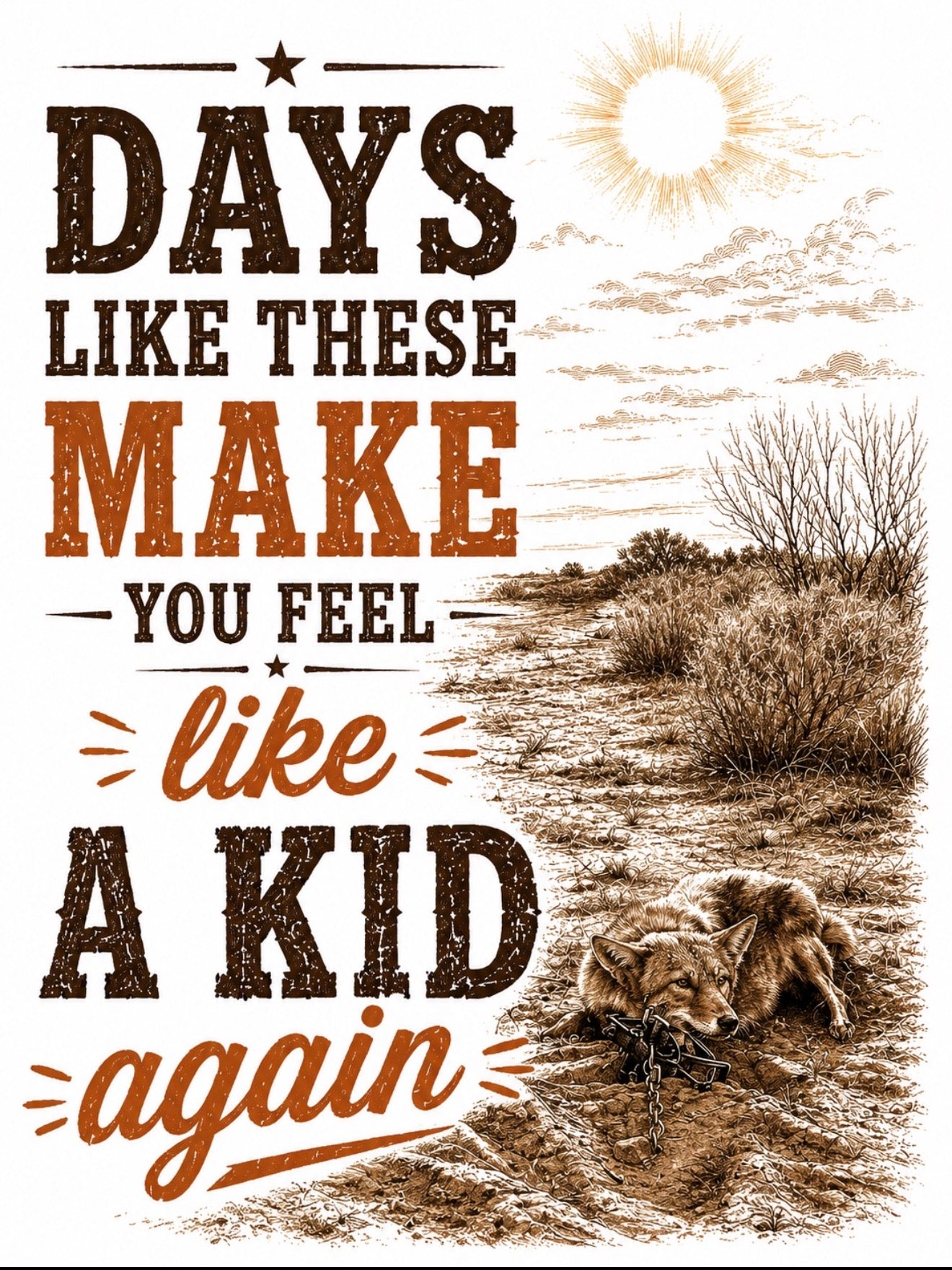 Days like this make you feel like a kid again T-Shirt