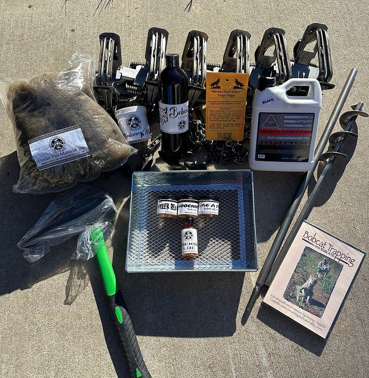 Bobcat Trapping Kit Pine Hollow Trapping and Supplies