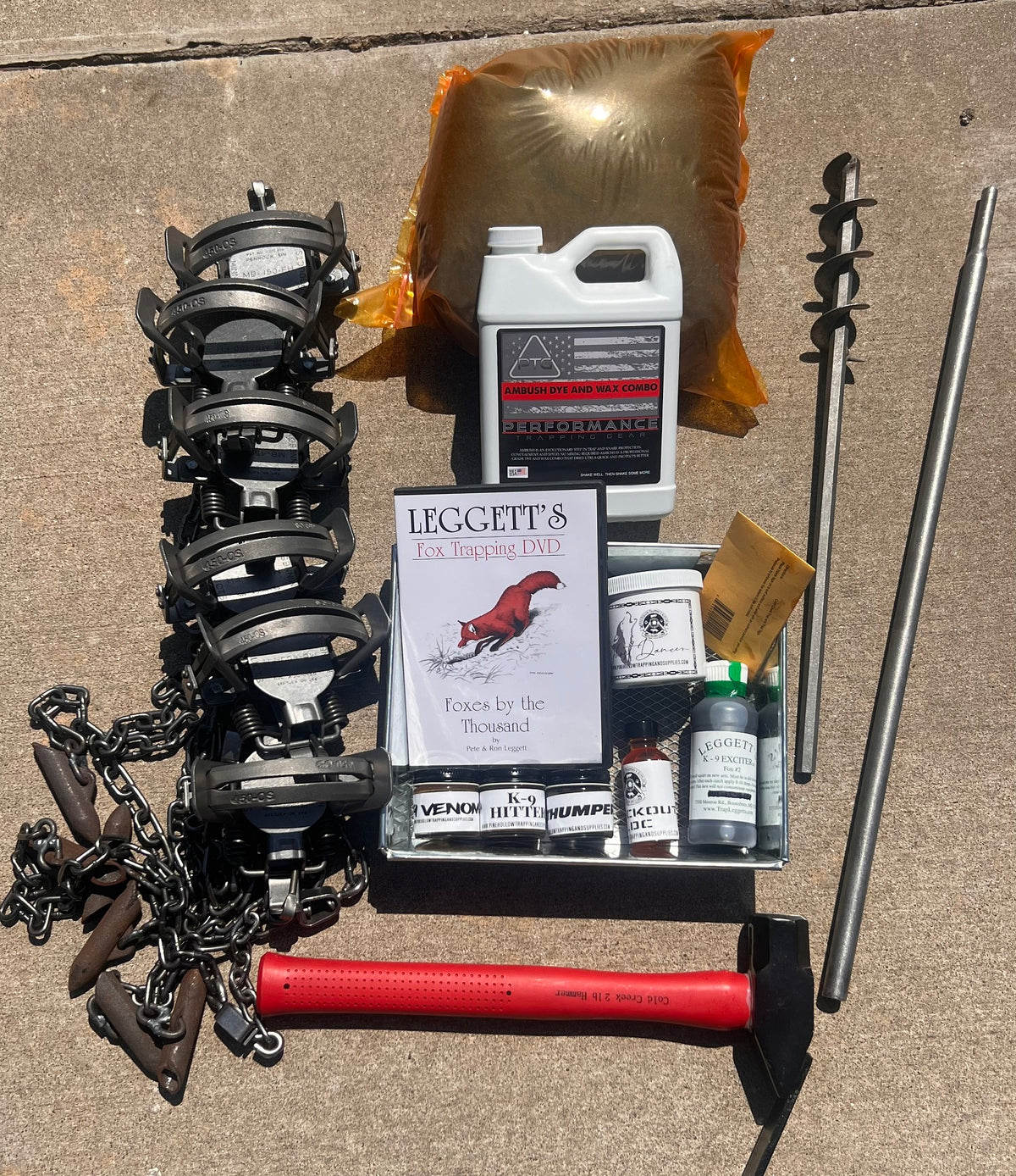 Fox Trapping Kit – Pine Hollow Trapping and Supplies